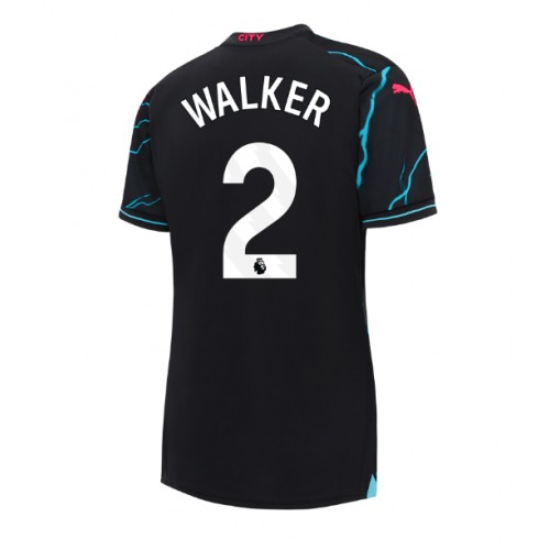 Ženski Nogometni dresi Manchester City Kyle Walker #2 Tretji 2023-24 Kratek Rokav